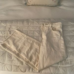 COPY - Zara Ecru High rise jeans